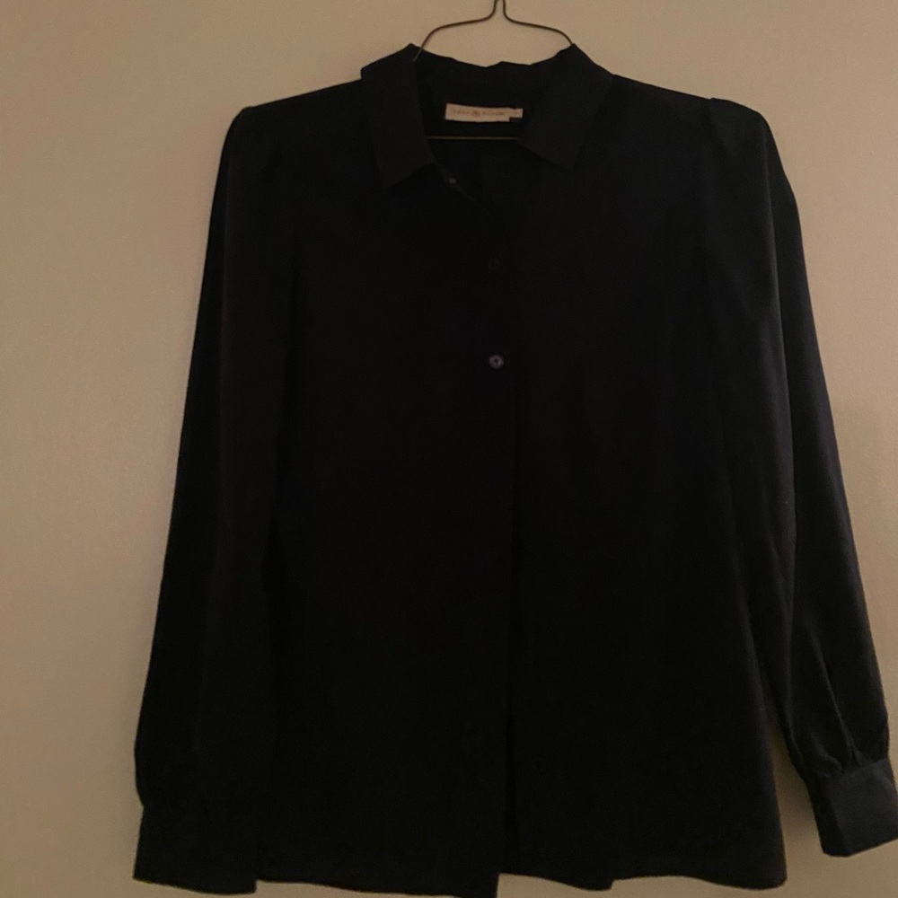 Tory Burch navy blouse